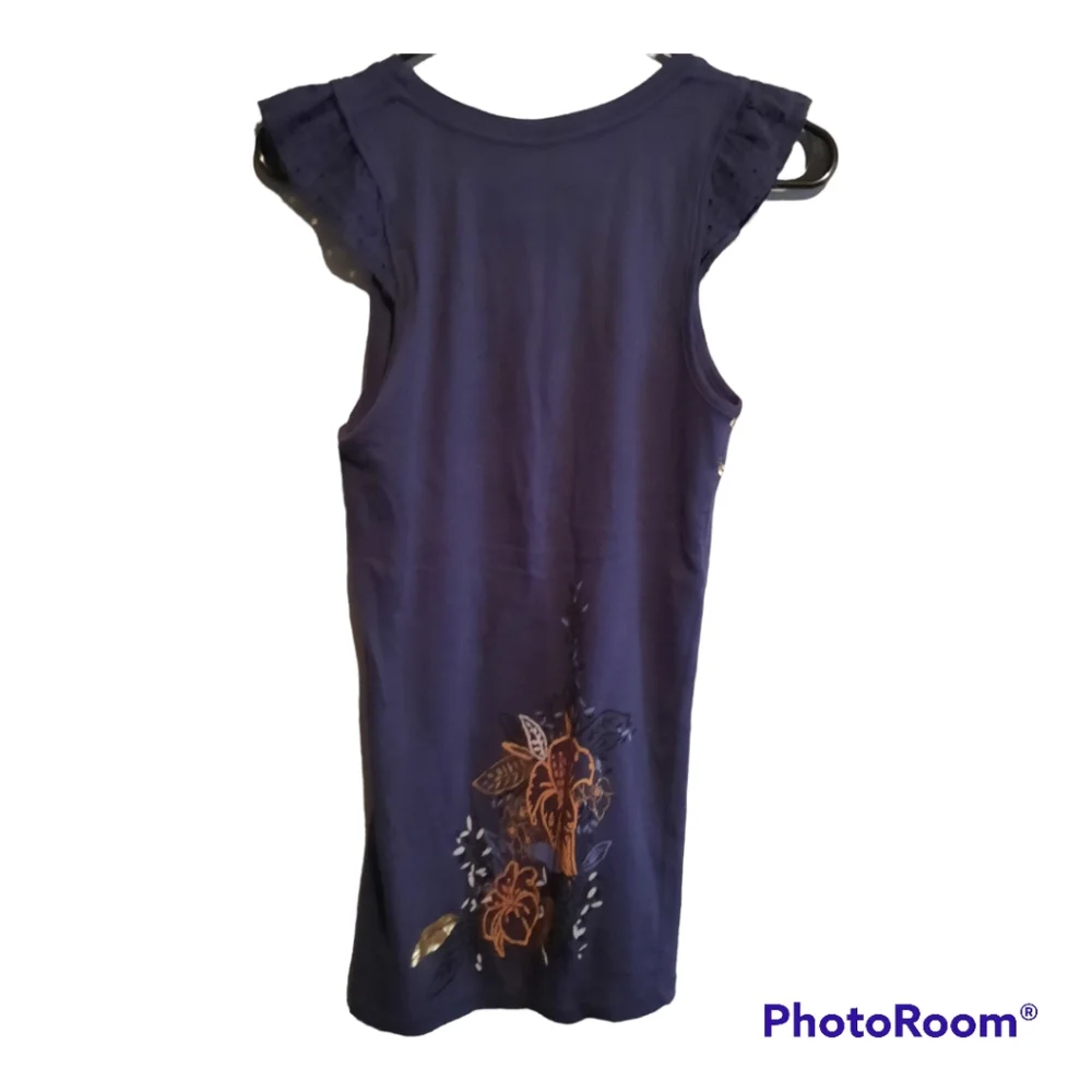NWT Nordstorm fitted t-shirt flutter sleeve - Picture 3 of 7